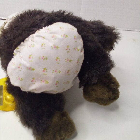 Dakin Gorilla Plush With Pacifier Vintage 1983 Stuffed Animal 8" - Picture 13 of 14
